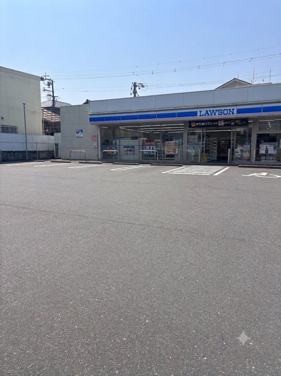 5. ローソンを通過